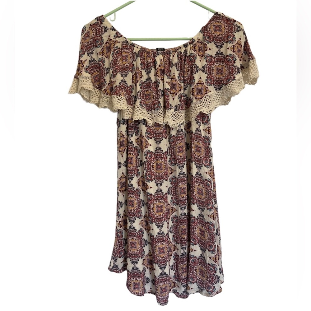 Rue21 Boho Off-shoulder Dress | x-small